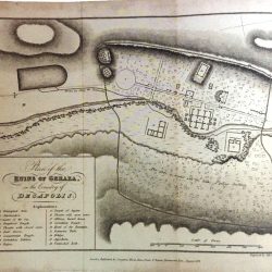 خريطة آثار جيراسا 1821